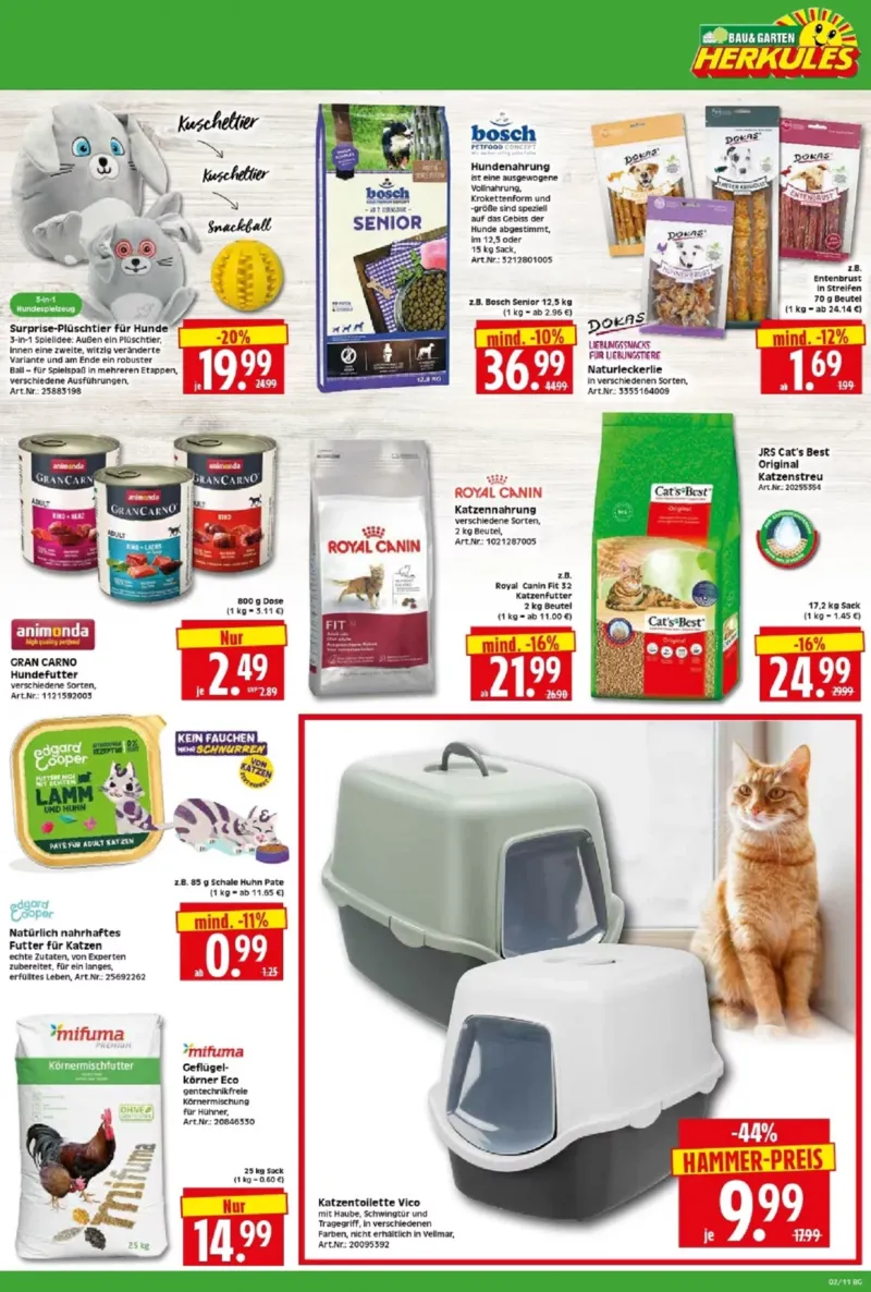 Herkules Baumarkt Prospekt vom 05.01.2026, Seite 11