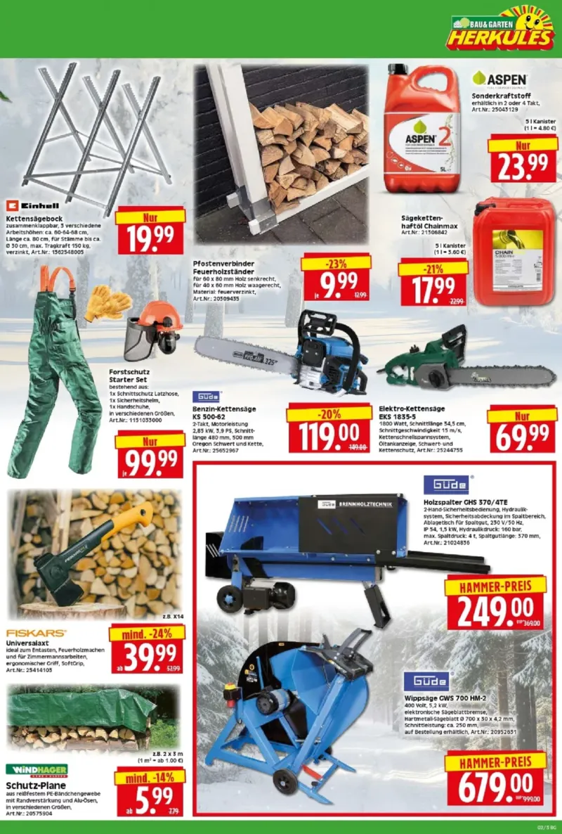 Herkules Baumarkt Prospekt vom 05.01.2026, Seite 3