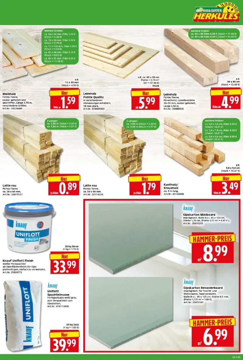 Herkules Baumarkt Prospekt vom 05.01.2026, Seite 5