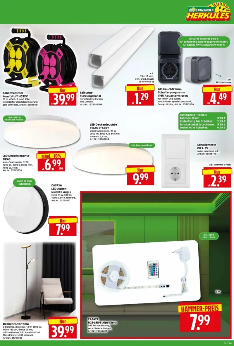Herkules Baumarkt Prospekt vom 05.01.2026, Seite 7