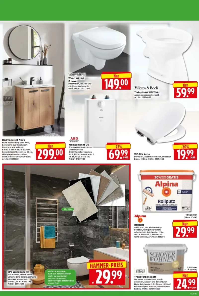 Herkules Baumarkt Prospekt vom 05.01.2026, Seite 8