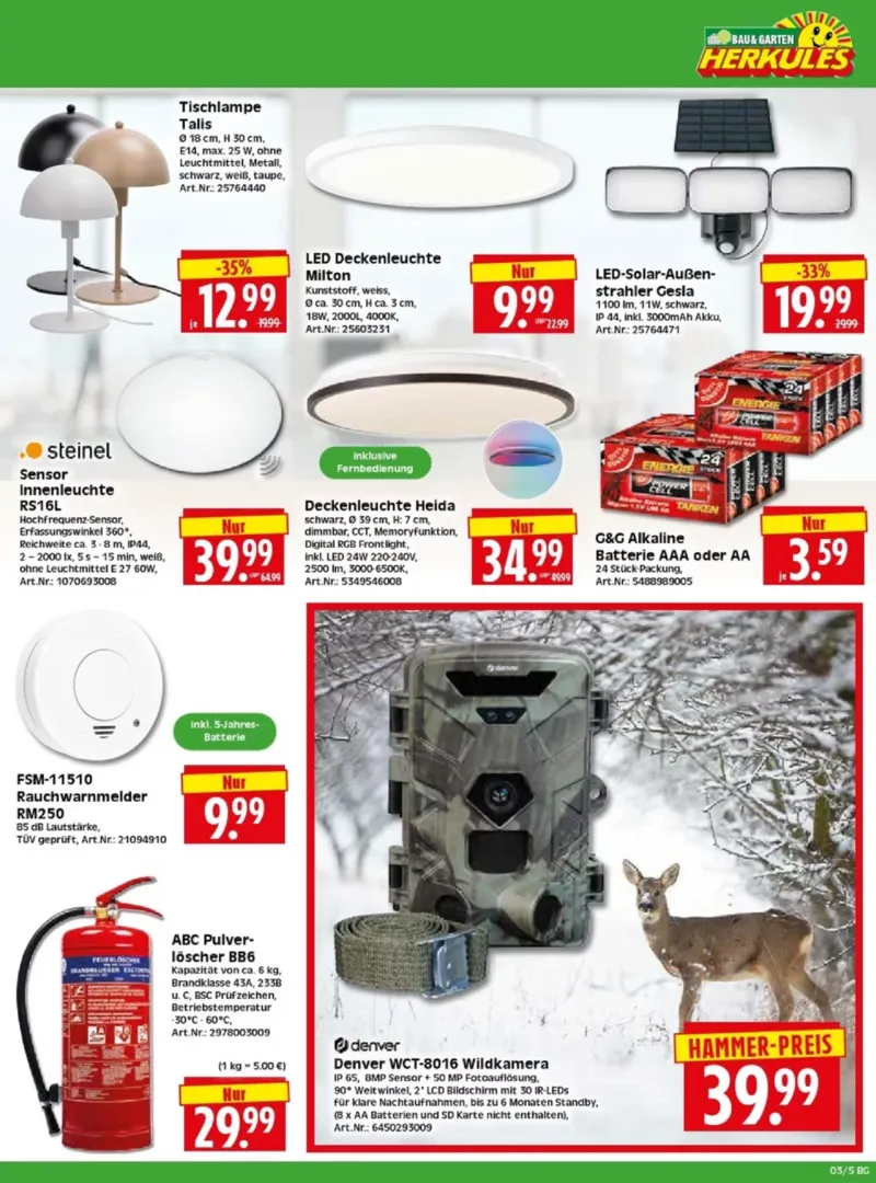 Herkules Baumarkt Prospekt vom 12.01.2026, Seite 5