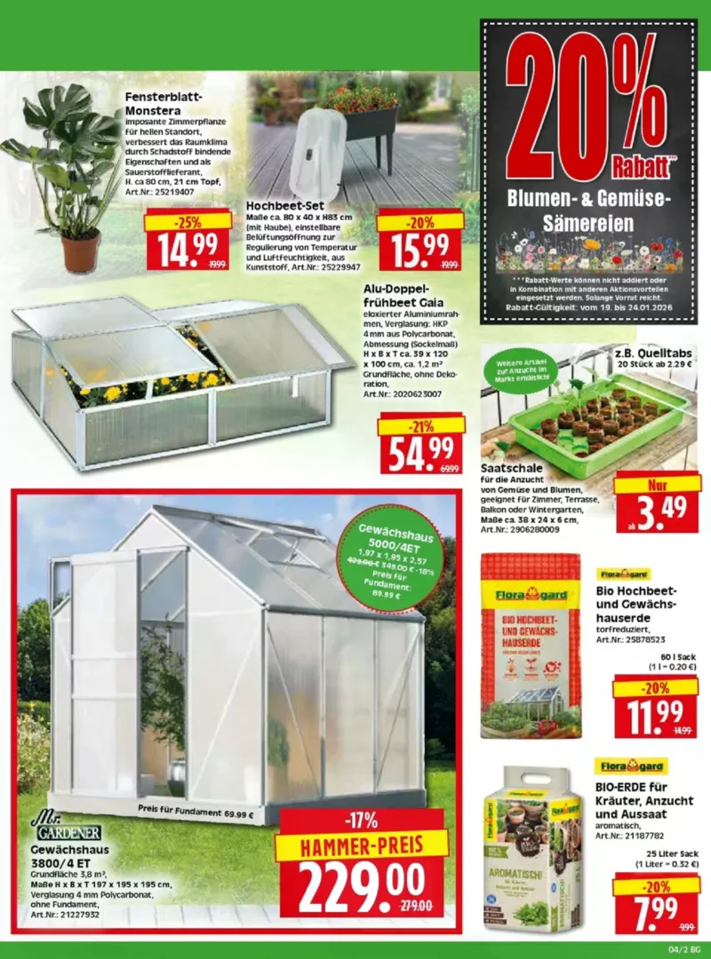 Herkules Baumarkt Prospekt vom 19.01.2026, Seite 2