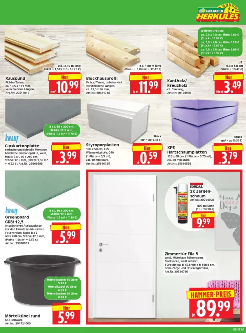 Herkules Baumarkt Prospekt vom 26.01.2026, Seite 5