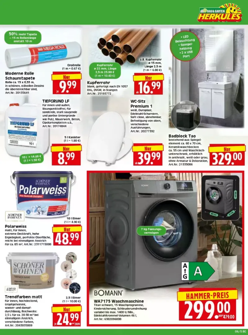 Herkules Baumarkt Prospekt vom 02.02.2026, Seite 5