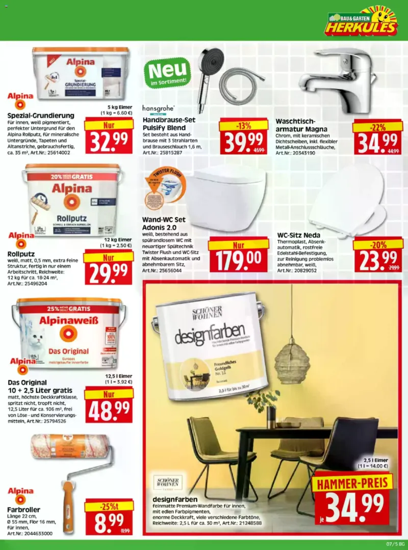 Herkules Baumarkt Prospekt vom 09.02.2026, Seite 5