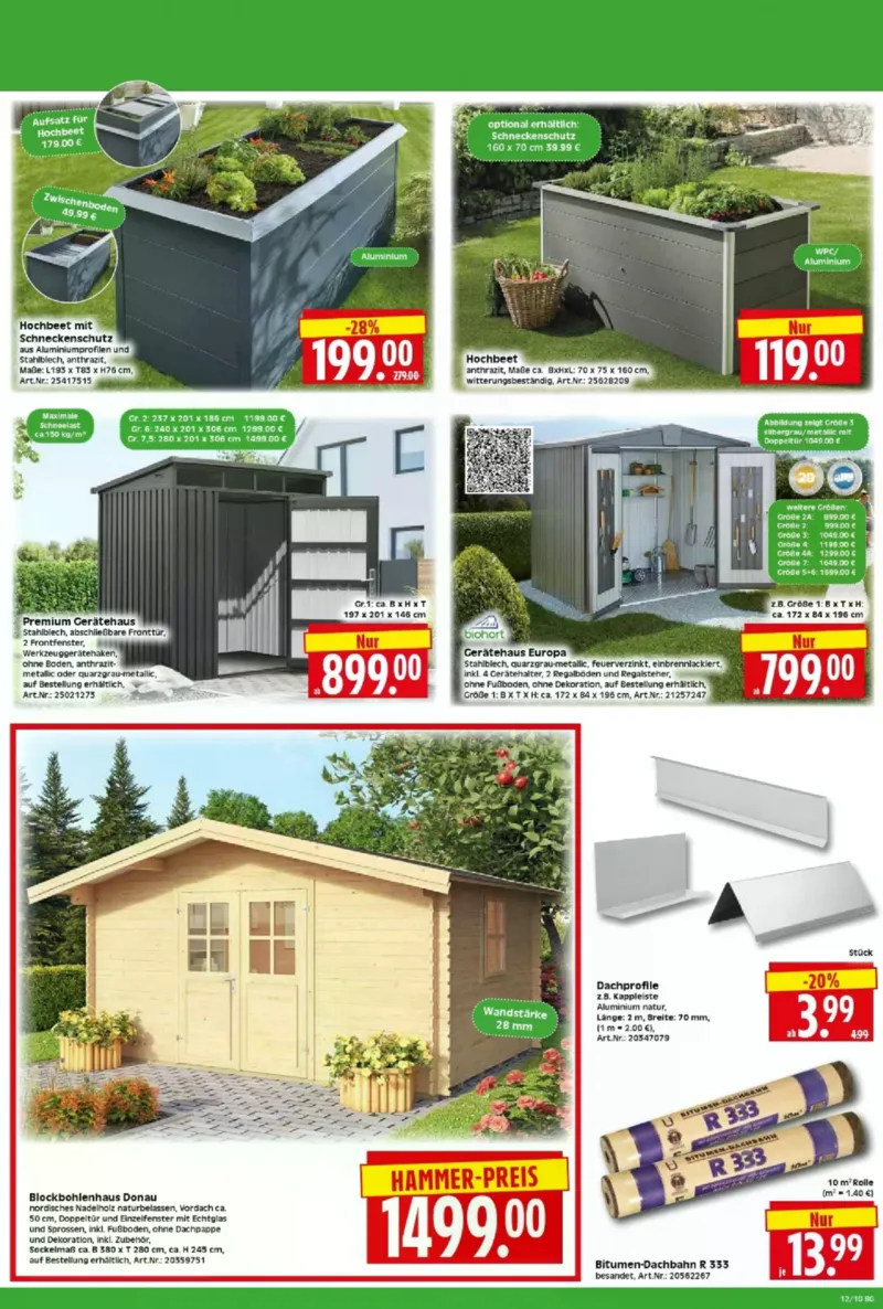 Herkules Baumarkt Prospekt vom 16.03.2026, Seite 10