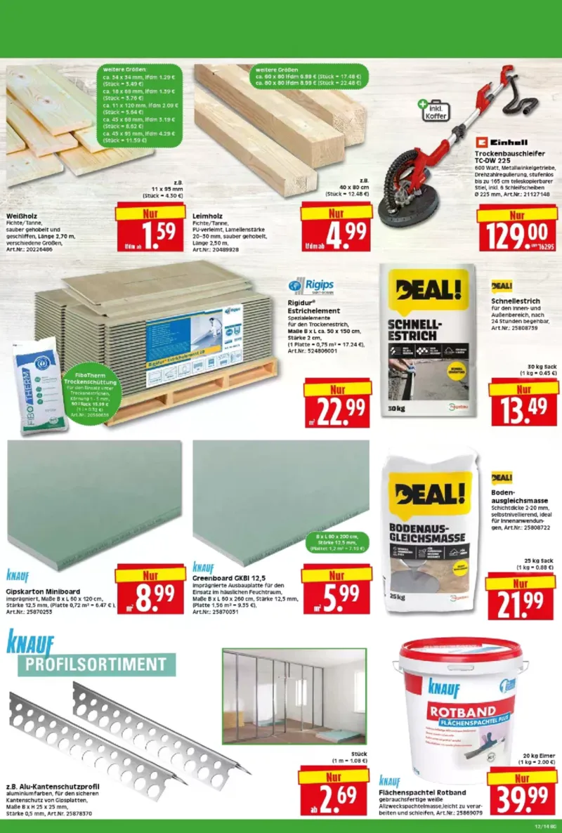 Herkules Baumarkt Prospekt vom 16.03.2026, Seite 14