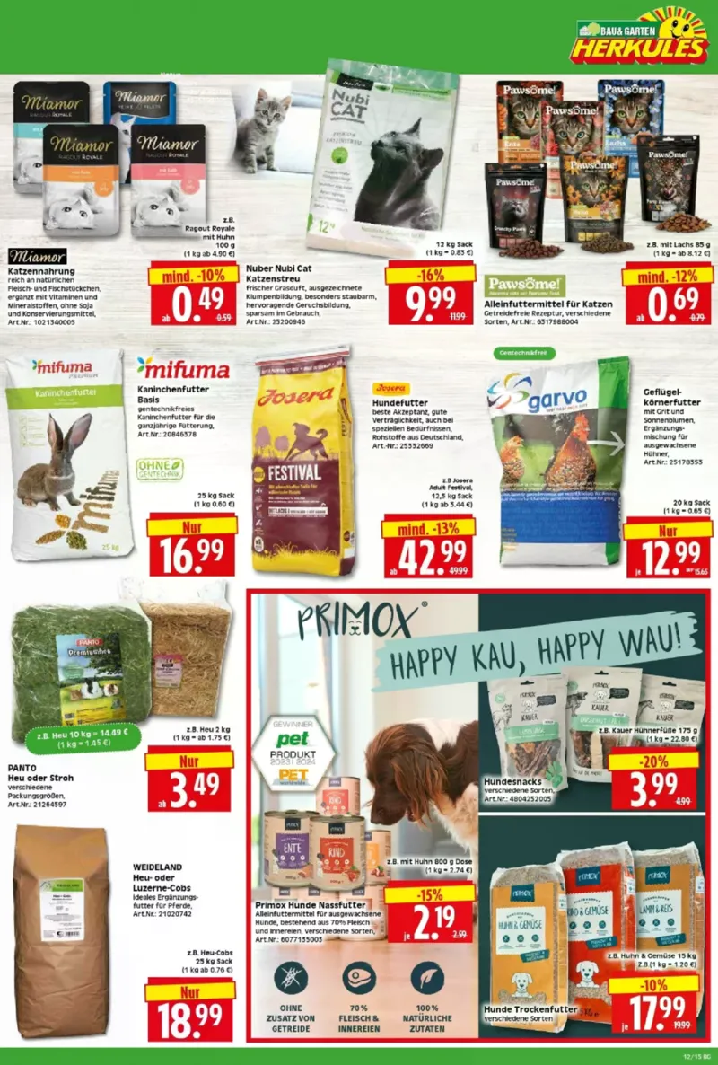 Herkules Baumarkt Prospekt vom 16.03.2026, Seite 15