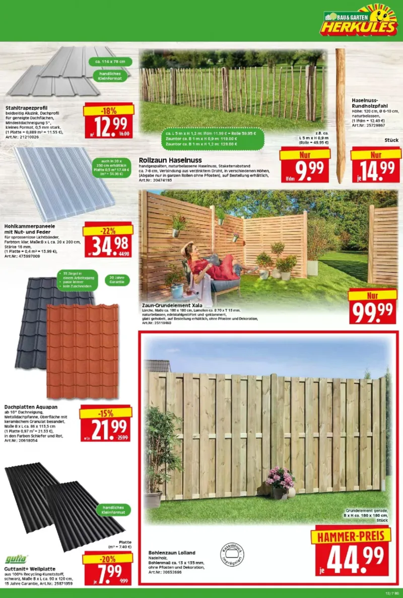 Herkules Baumarkt Prospekt vom 16.03.2026, Seite 7