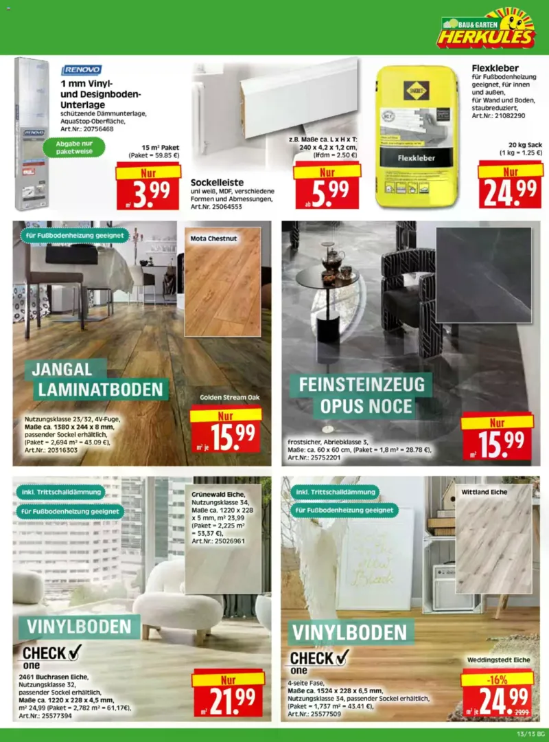 Herkules Baumarkt Prospekt vom 23.03.2026, Seite 12