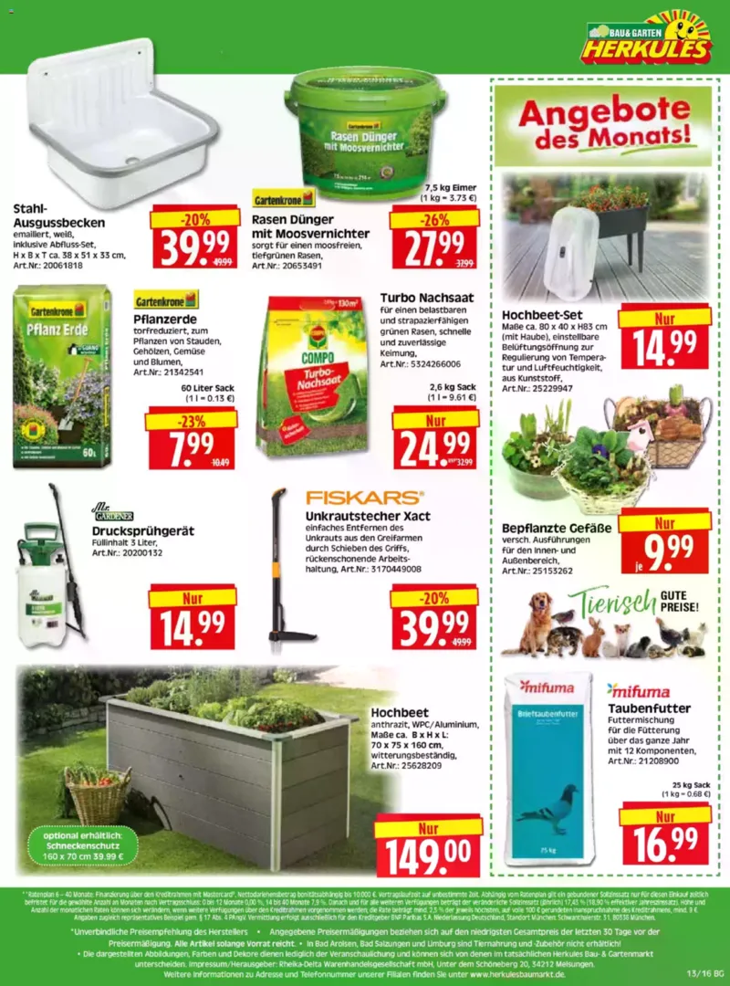 Herkules Baumarkt Prospekt vom 23.03.2026, Seite 15