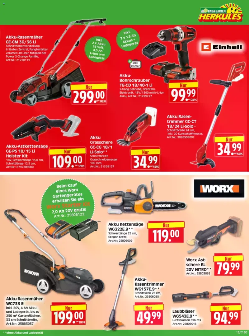 Herkules Baumarkt Prospekt vom 23.03.2026, Seite 7