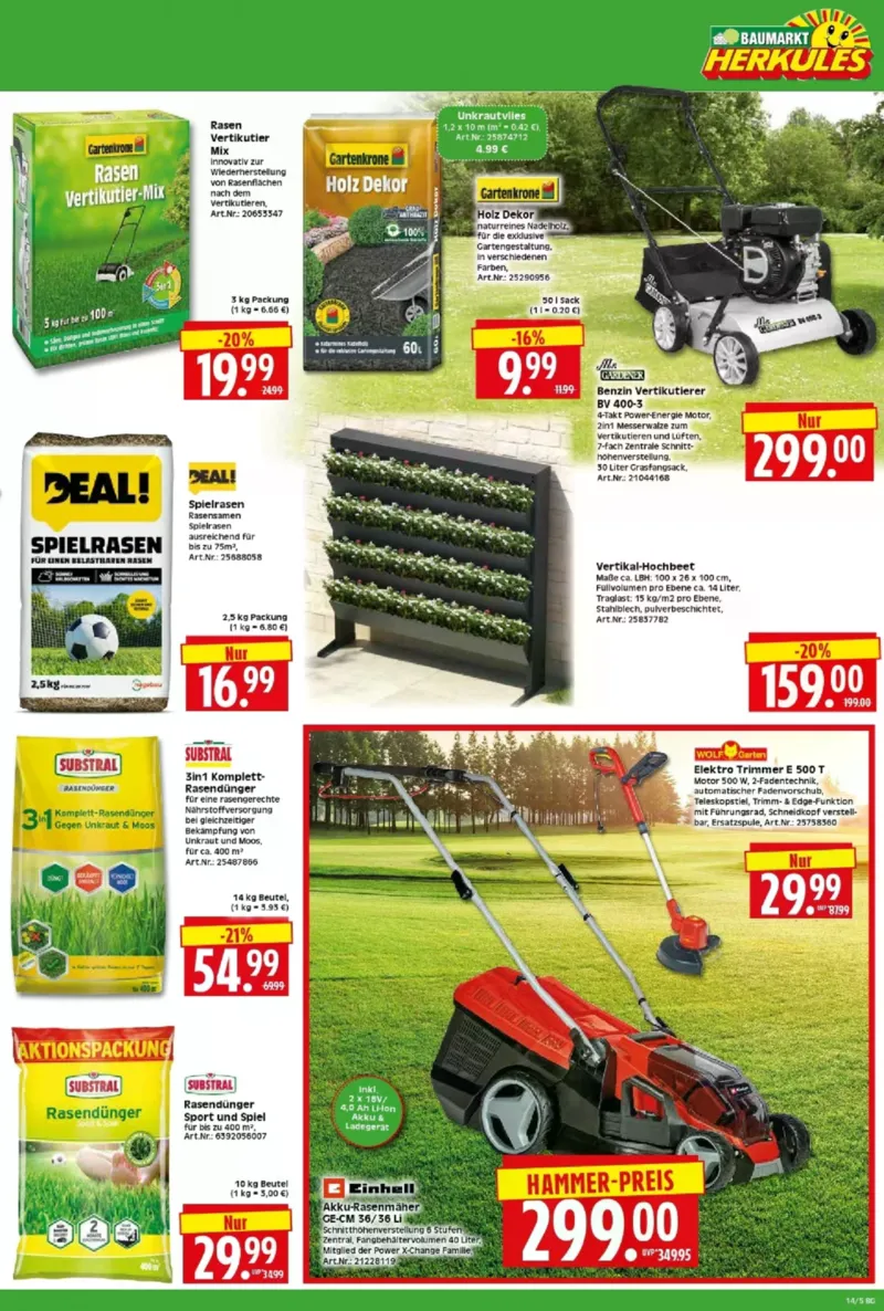Herkules Baumarkt Prospekt vom 30.03.2026, Seite 5