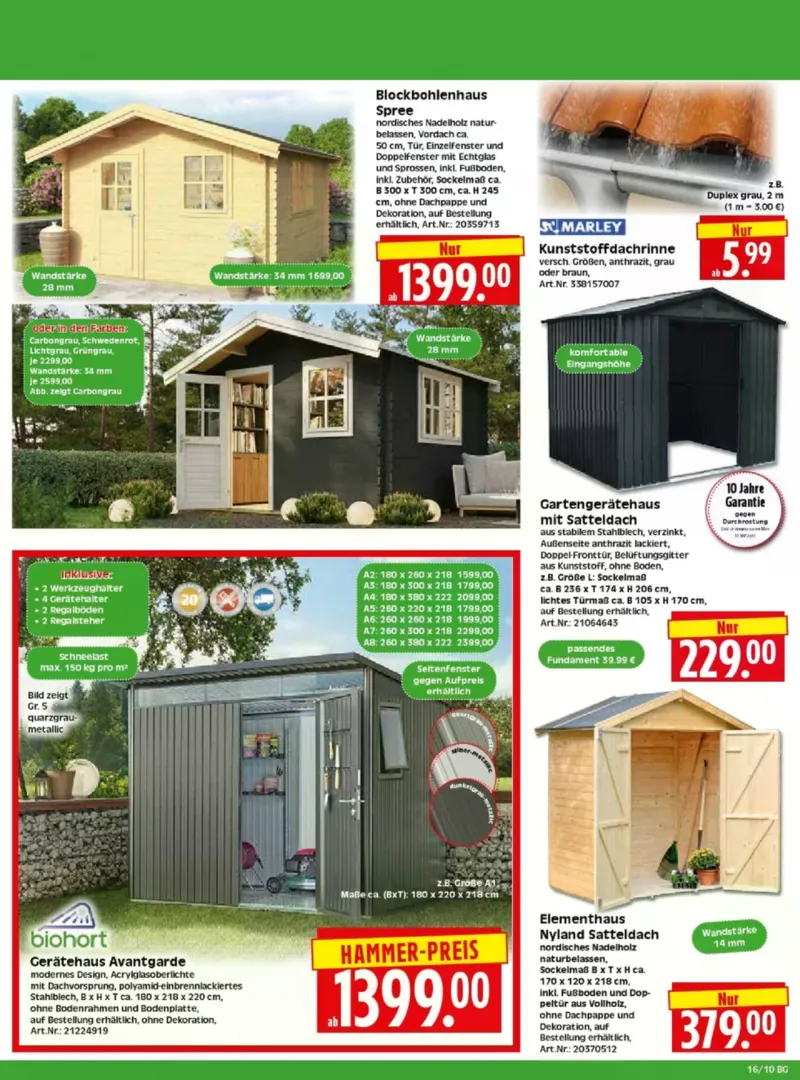 Herkules Baumarkt Prospekt vom 13.04.2026, Seite 10