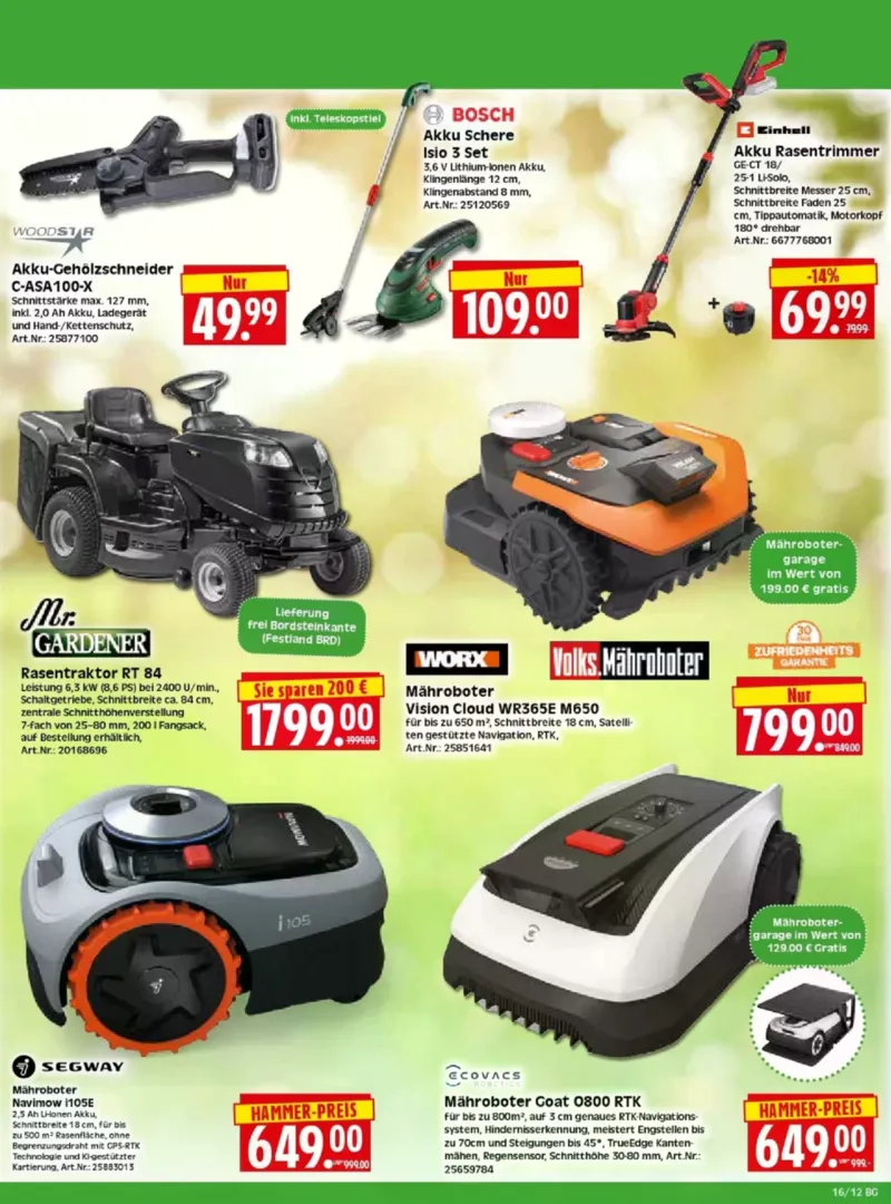 Herkules Baumarkt Prospekt vom 13.04.2026, Seite 12