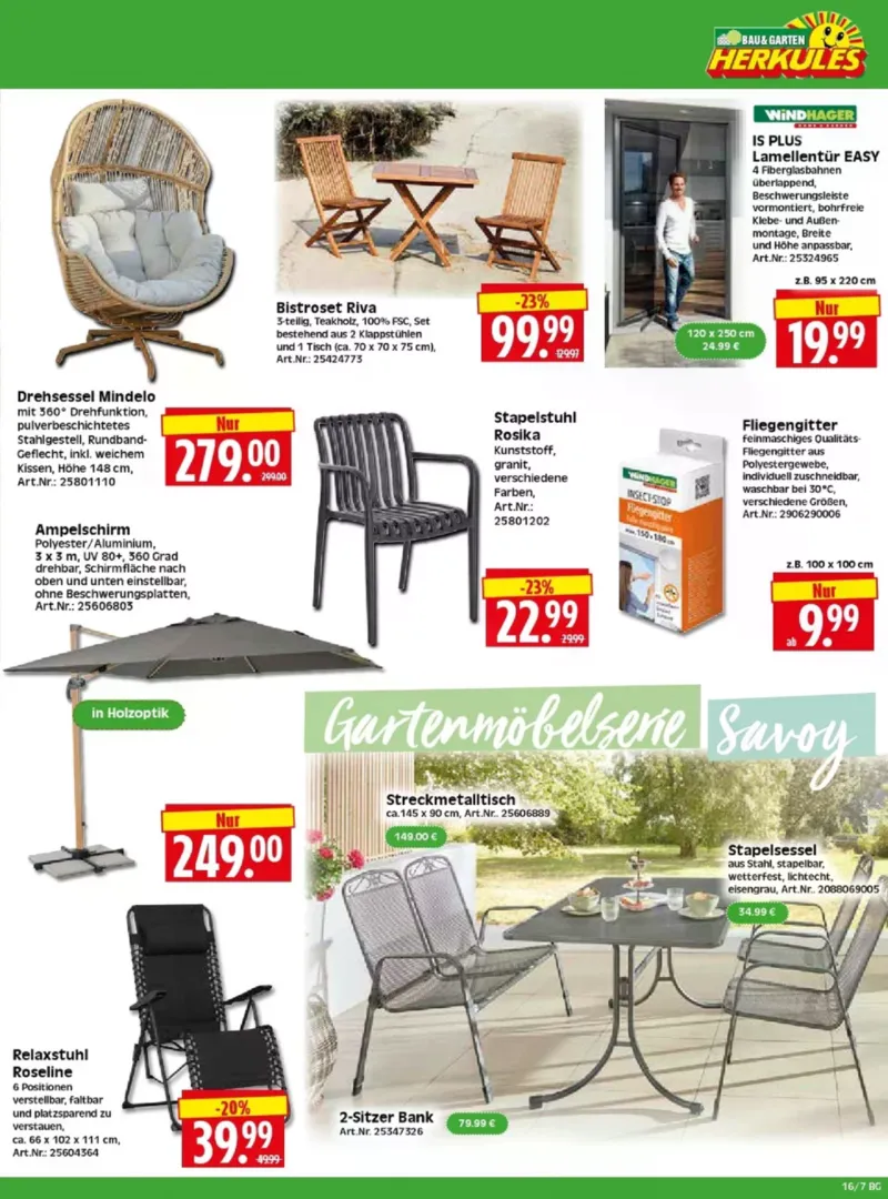 Herkules Baumarkt Prospekt vom 13.04.2026, Seite 7
