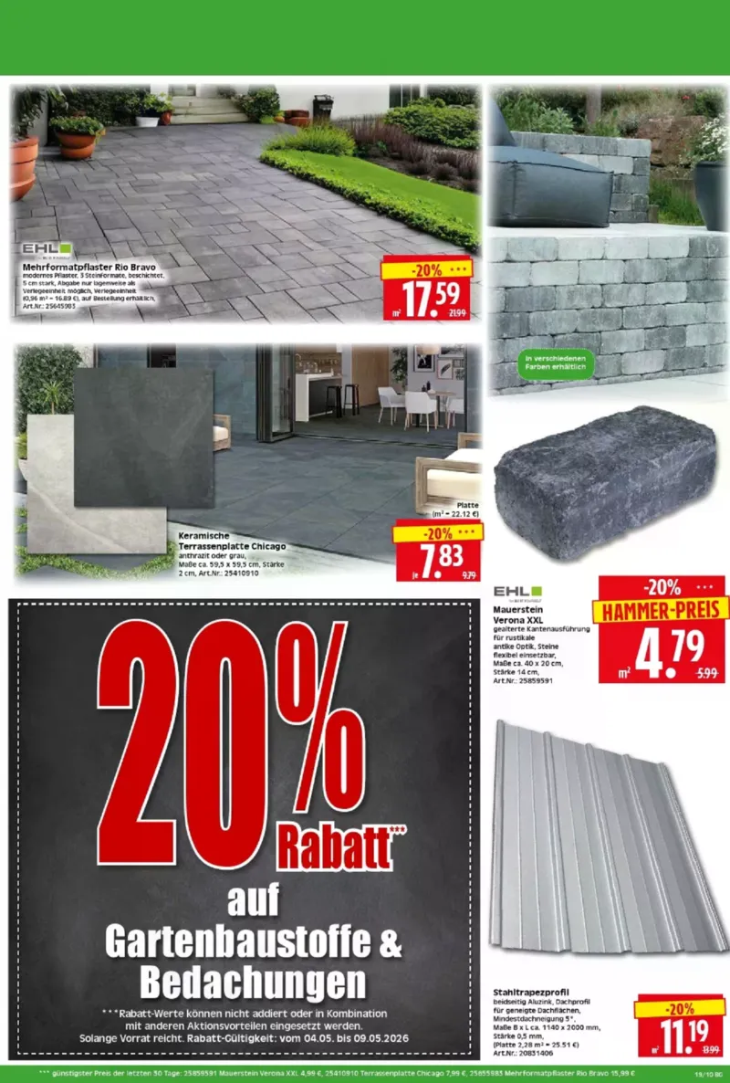 Herkules Baumarkt Prospekt vom 04.05.2026, Seite 10