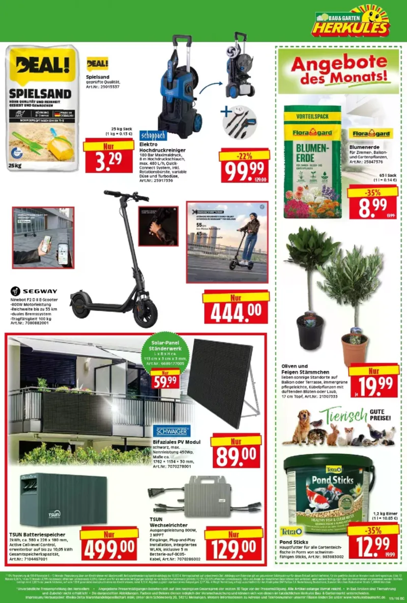 Herkules Baumarkt Prospekt vom 04.05.2026, Seite 16