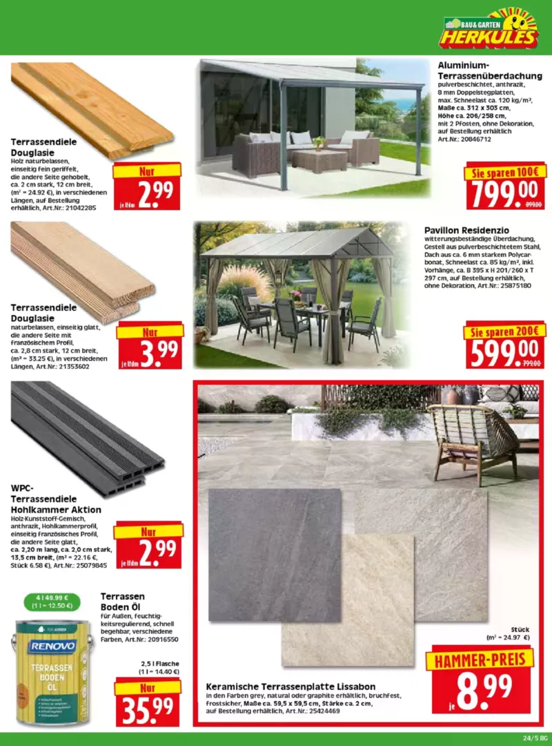 Herkules Baumarkt Prospekt vom 08.06.2026, Seite 5