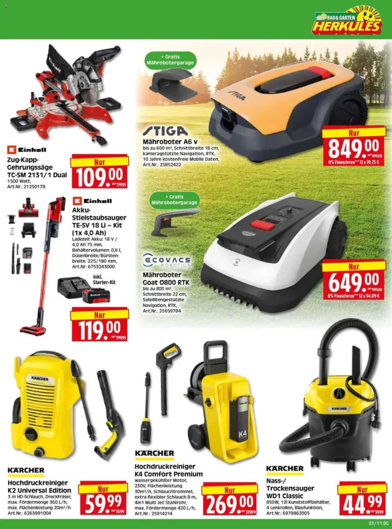 Herkules Baumarkt Prospekt vom 15.06.2026, Seite 11