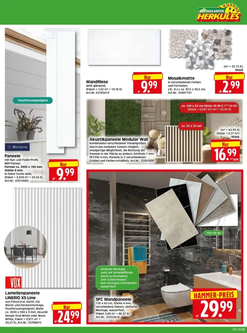 Herkules Baumarkt Prospekt vom 15.06.2026, Seite 13