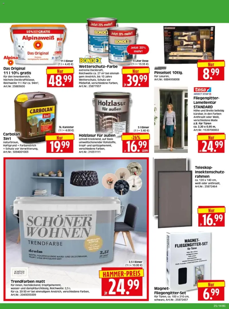 Herkules Baumarkt Prospekt vom 15.06.2026, Seite 14