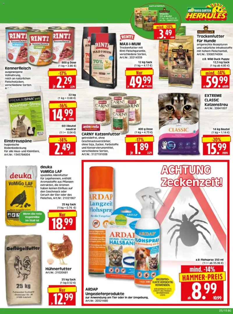 Herkules Baumarkt Prospekt vom 15.06.2026, Seite 15