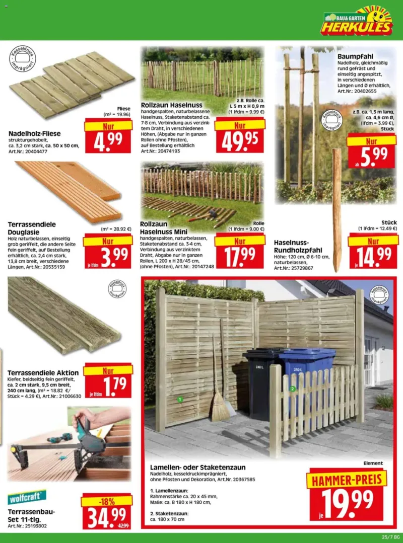 Herkules Baumarkt Prospekt vom 15.06.2026, Seite 7