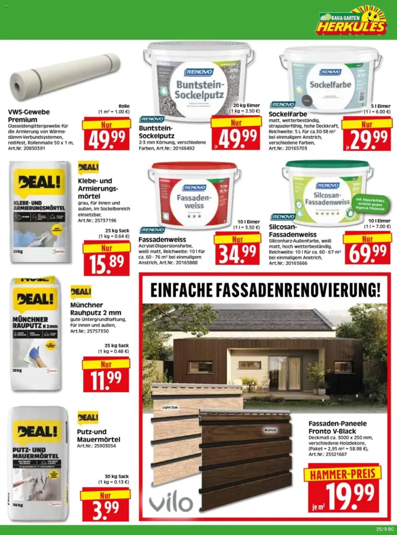 Herkules Baumarkt Prospekt vom 15.06.2026, Seite 9