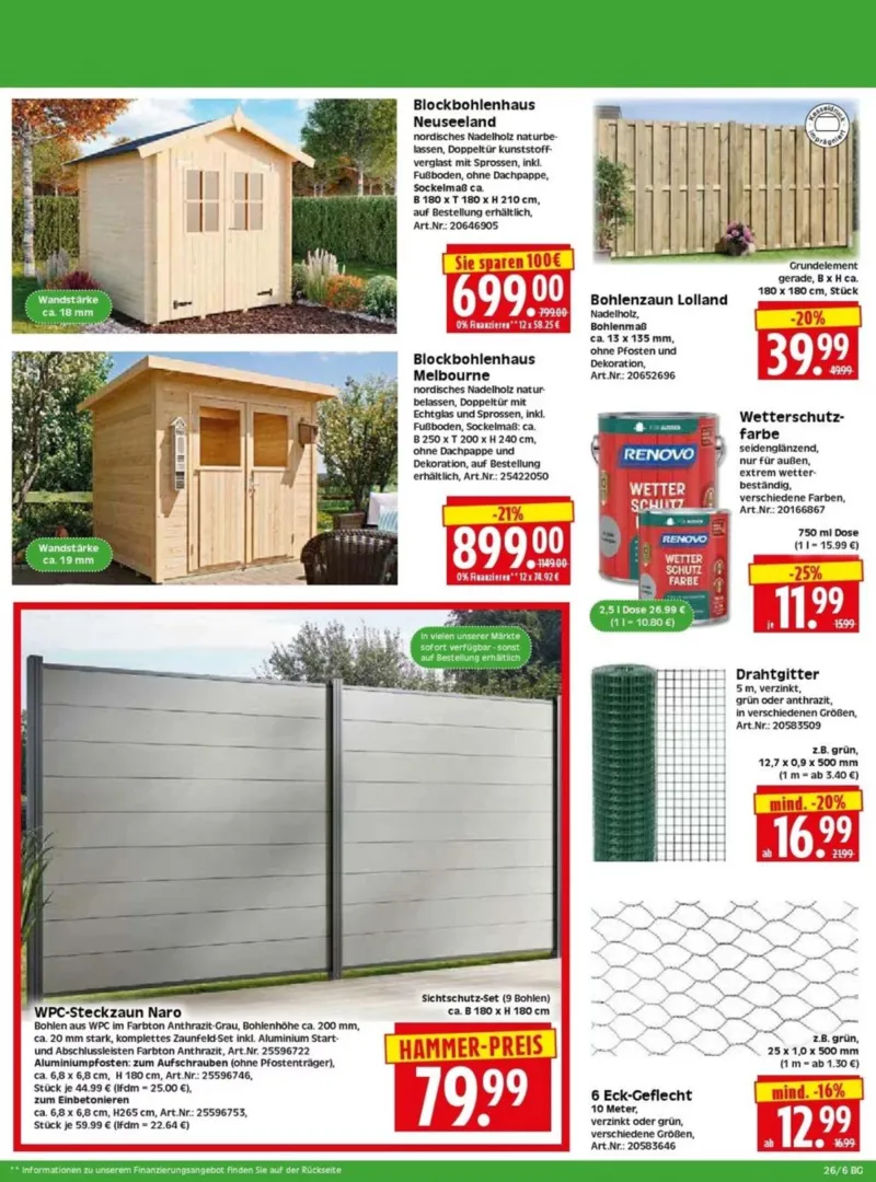 Herkules Baumarkt Prospekt vom 22.06.2026, Seite 6