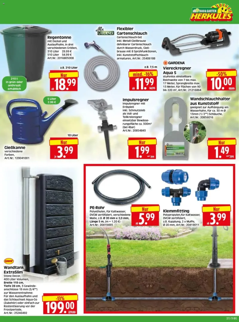 Herkules Baumarkt Prospekt vom 29.06.2026, Seite 3