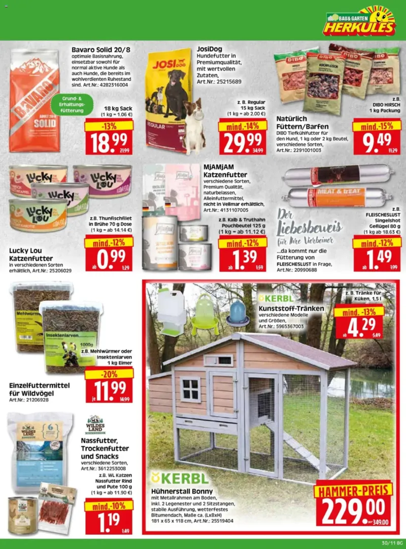 Herkules Baumarkt Prospekt vom 20.07.2026, Seite 11