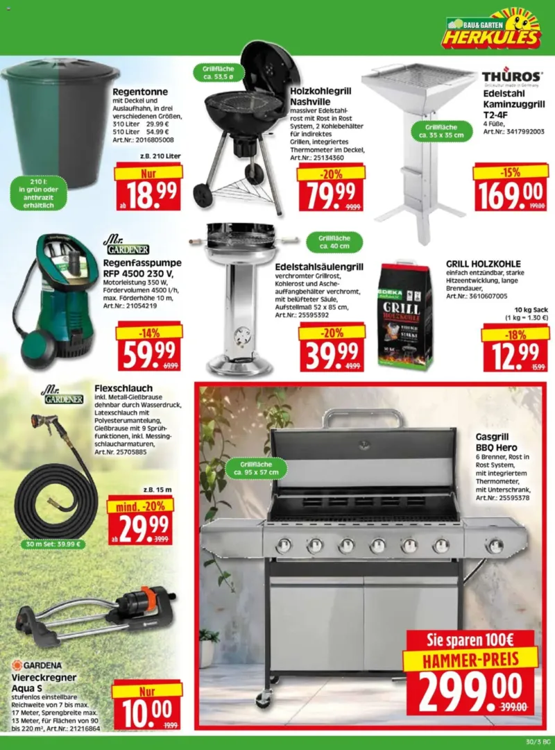 Herkules Baumarkt Prospekt vom 20.07.2026, Seite 3