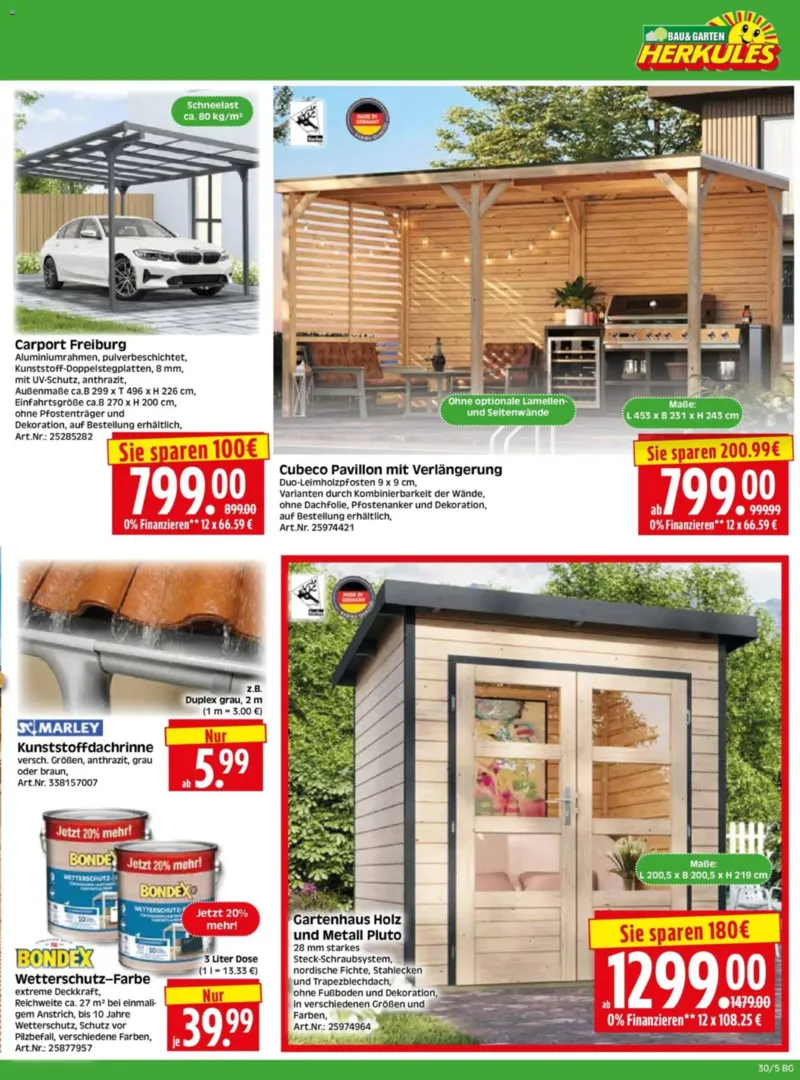 Herkules Baumarkt Prospekt vom 20.07.2026, Seite 5
