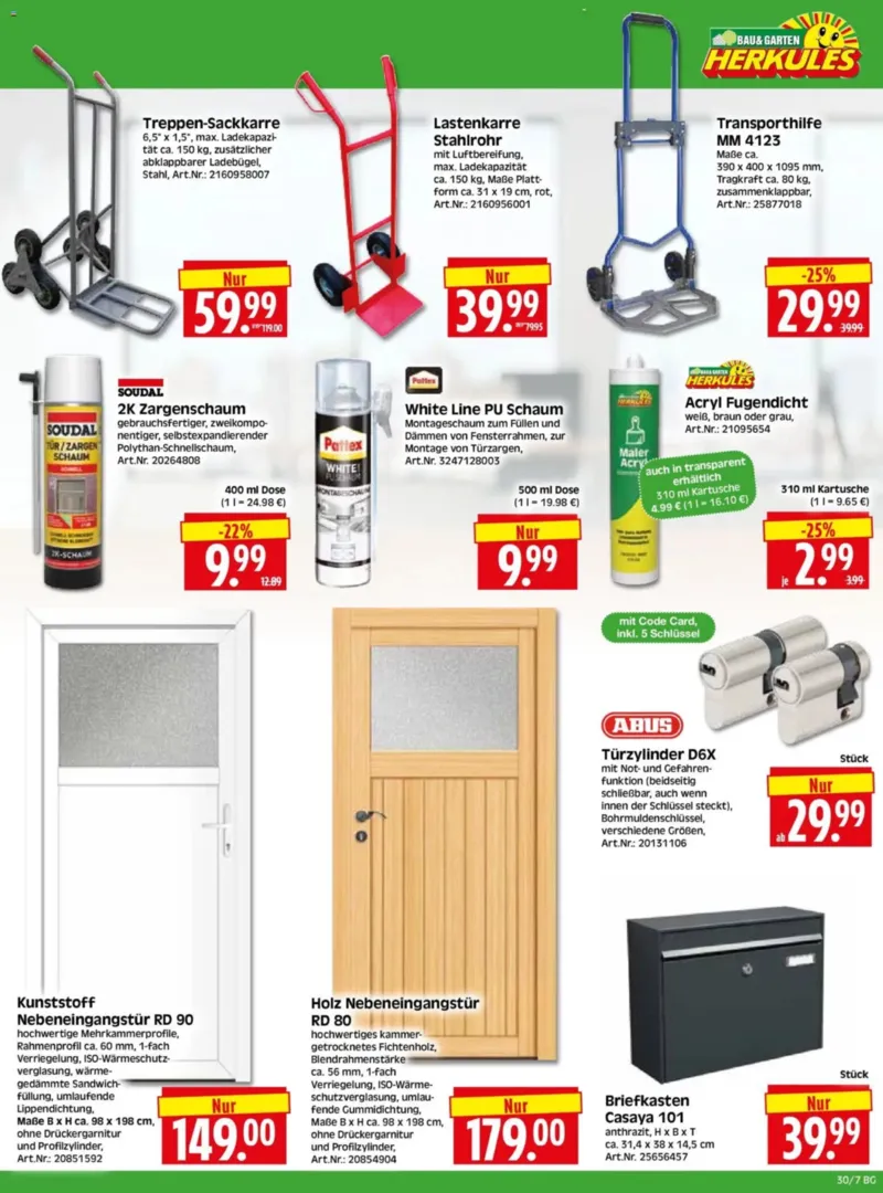 Herkules Baumarkt Prospekt vom 20.07.2026, Seite 7