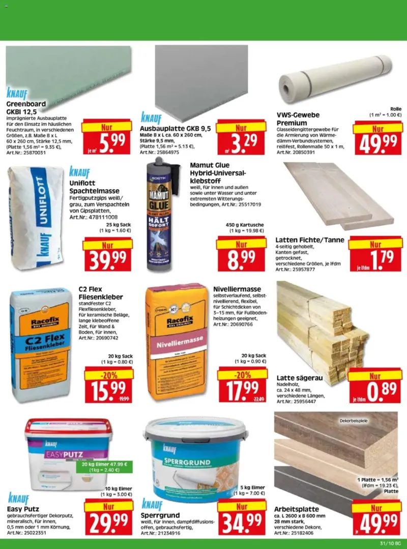 Herkules Baumarkt Prospekt vom 27.07.2026, Seite 10