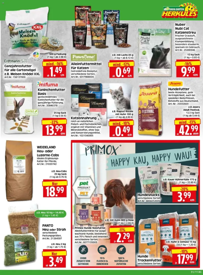 Herkules Baumarkt Prospekt vom 27.07.2026, Seite 11