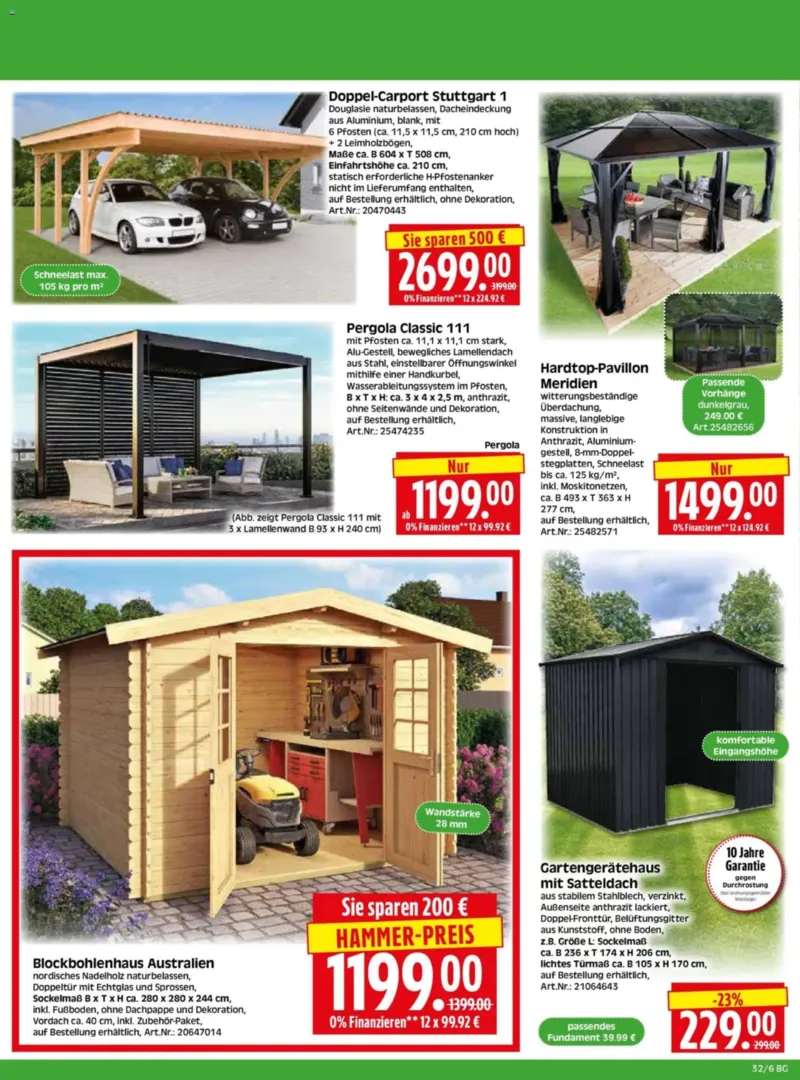 Herkules Baumarkt Prospekt vom 03.08.2026, Seite 6