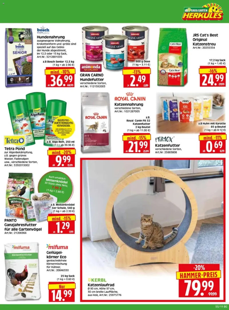 Herkules Baumarkt Prospekt vom 10.08.2026, Seite 11