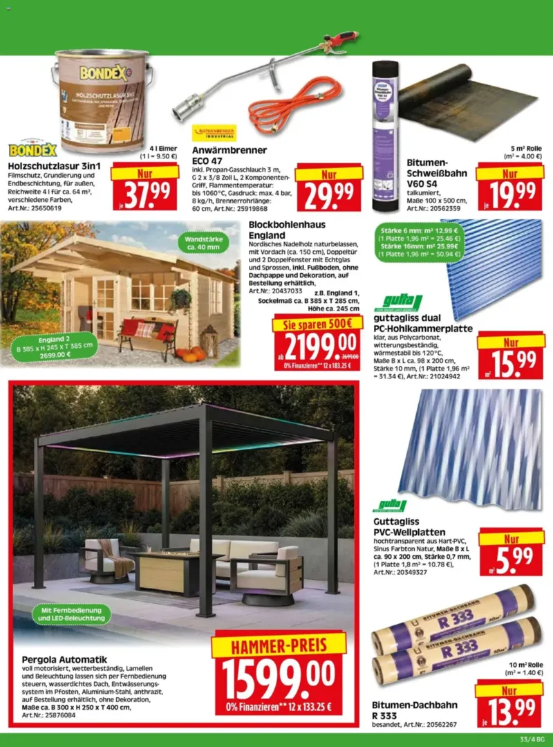 Herkules Baumarkt Prospekt vom 10.08.2026, Seite 4