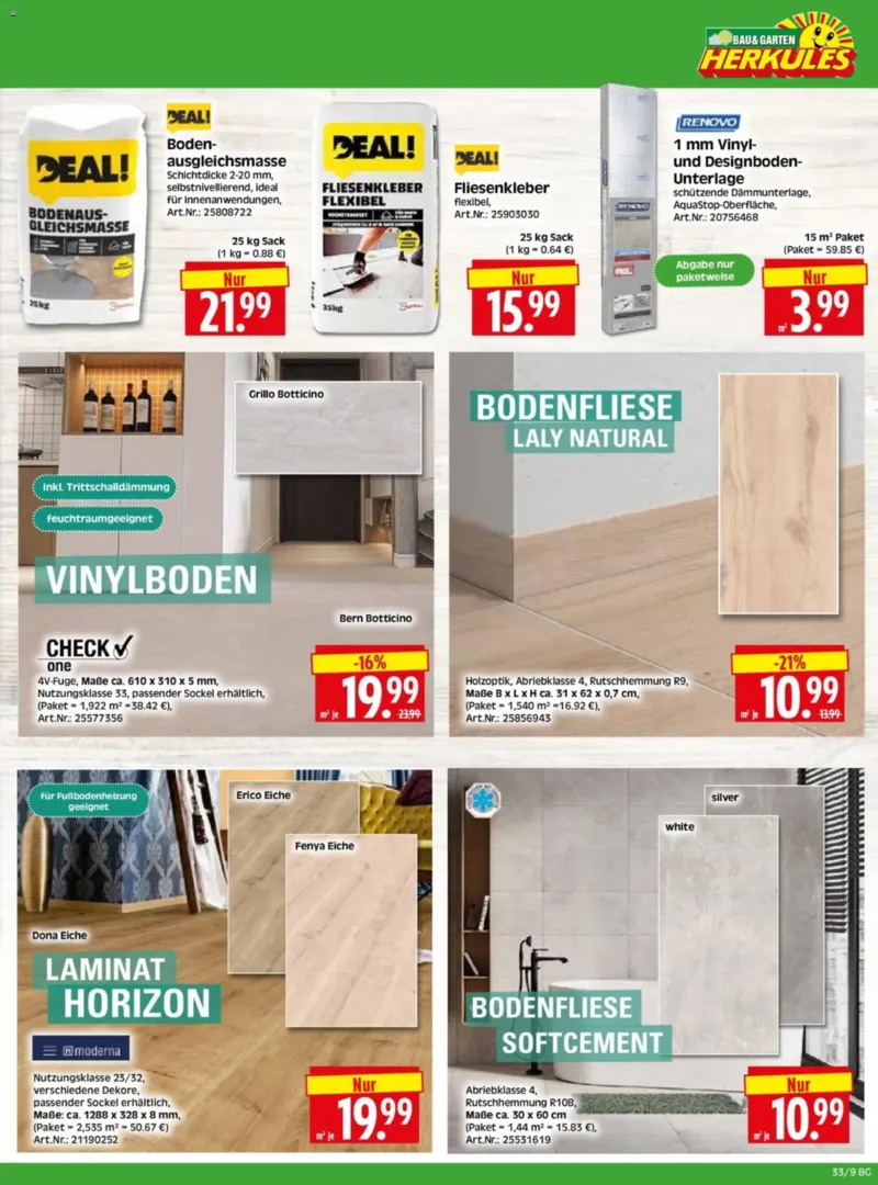 Herkules Baumarkt Prospekt vom 10.08.2026, Seite 9