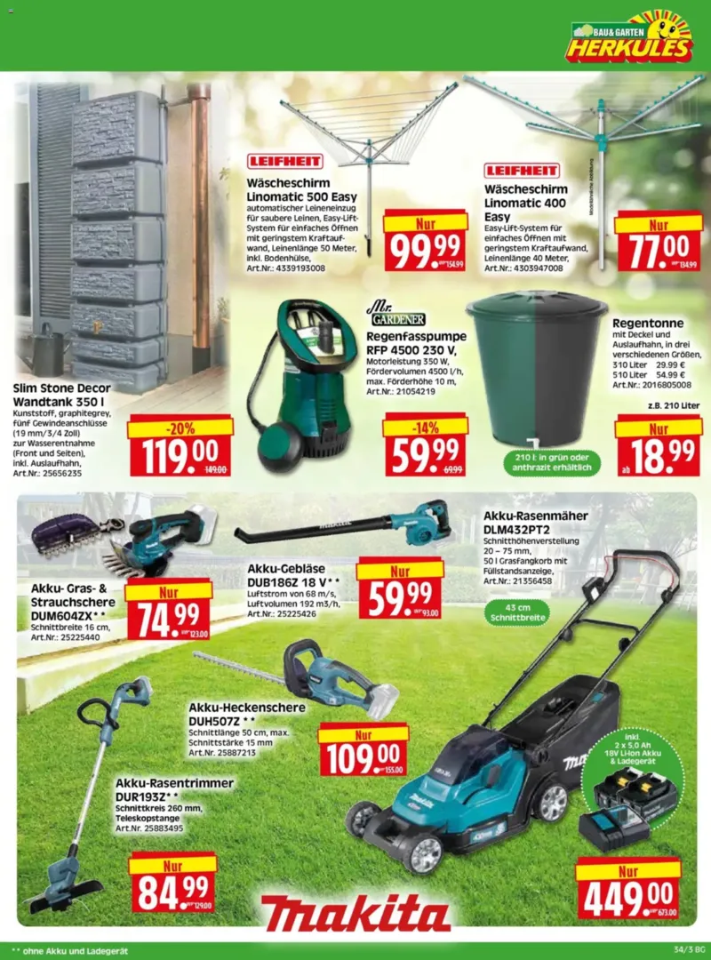 Herkules Baumarkt Prospekt vom 17.08.2026, Seite 3