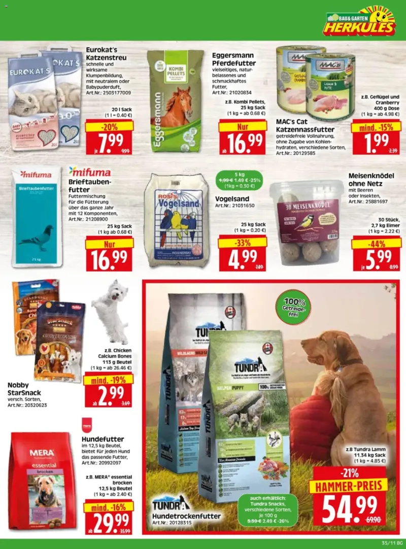 Herkules Baumarkt Prospekt vom 24.08.2026, Seite 11