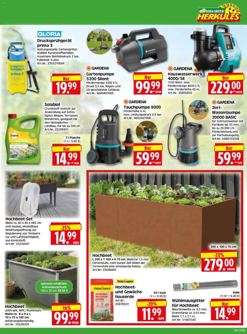 Herkules Baumarkt Prospekt vom 24.08.2026, Seite 3