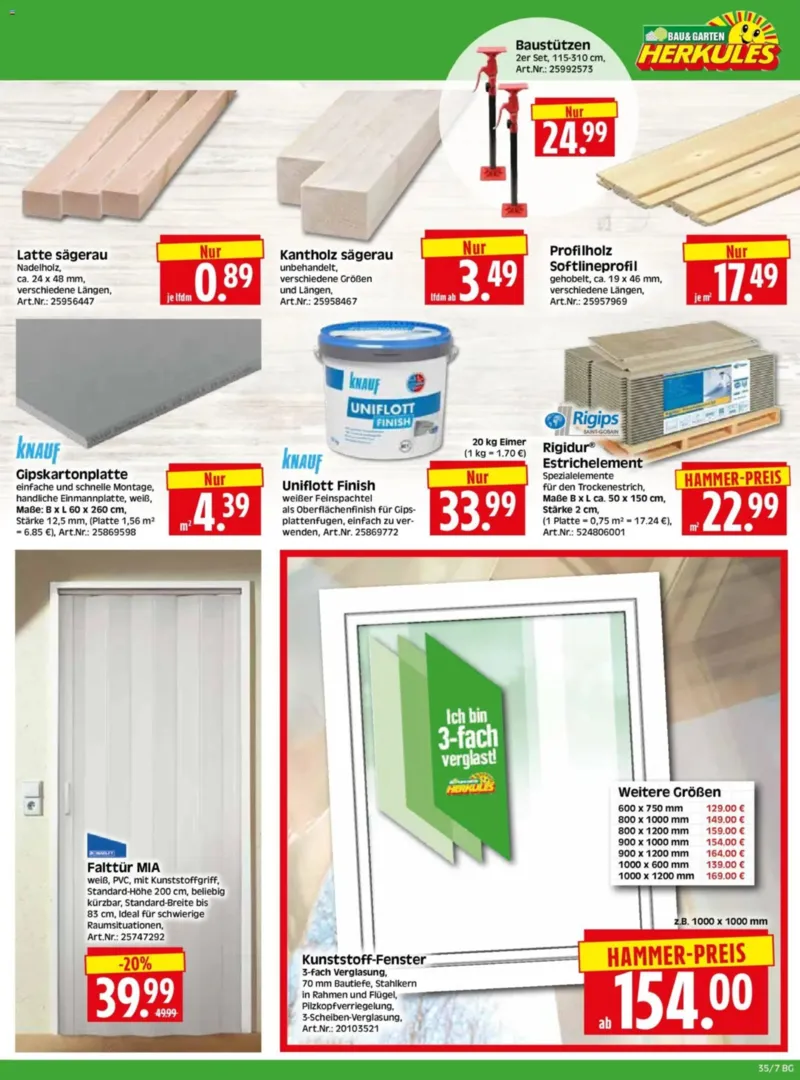 Herkules Baumarkt Prospekt vom 24.08.2026, Seite 7