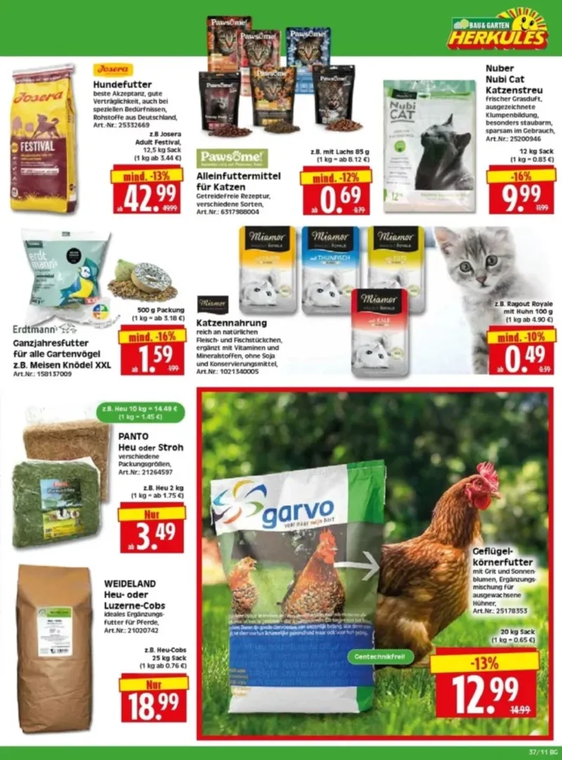 Herkules Baumarkt Prospekt vom 07.09.2026, Seite 11