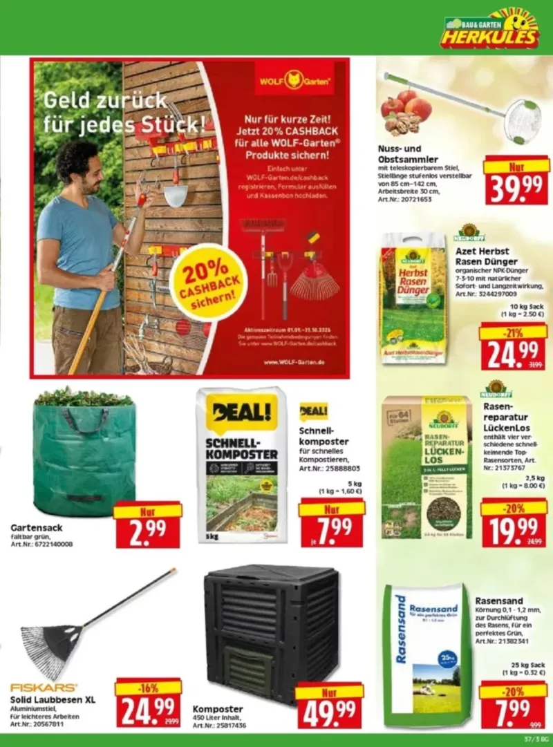 Herkules Baumarkt Prospekt vom 07.09.2026, Seite 3