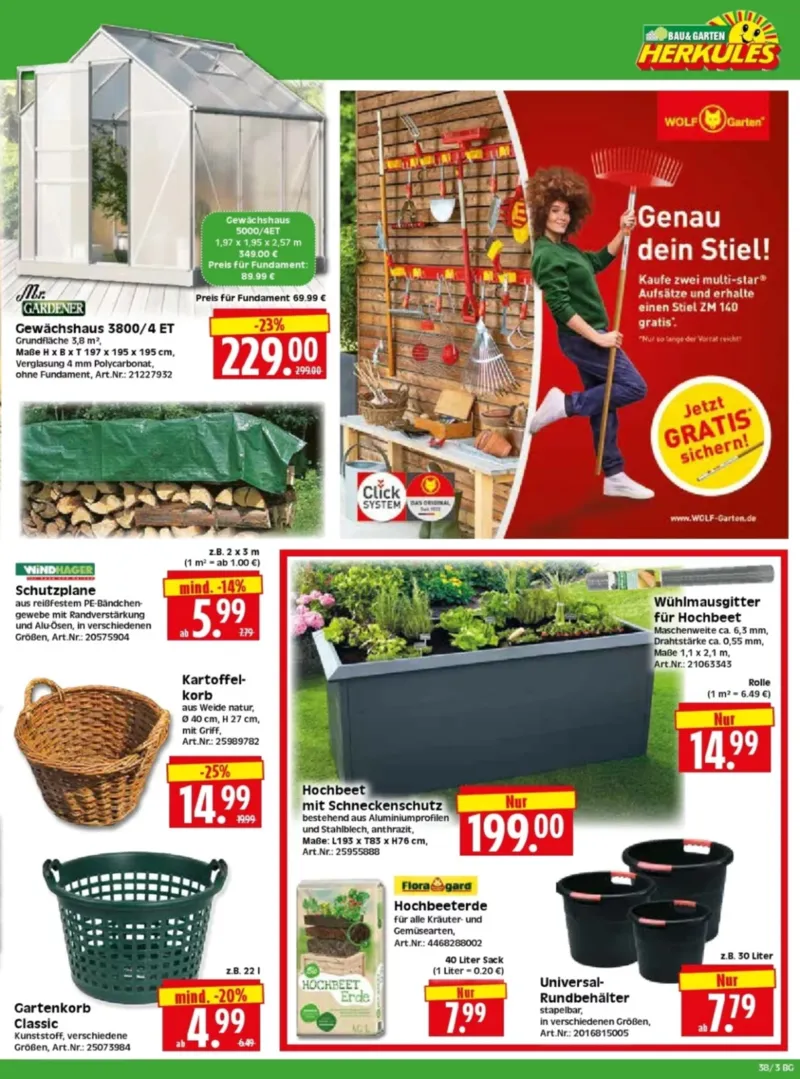 Herkules Baumarkt Prospekt vom 14.09.2026, Seite 3