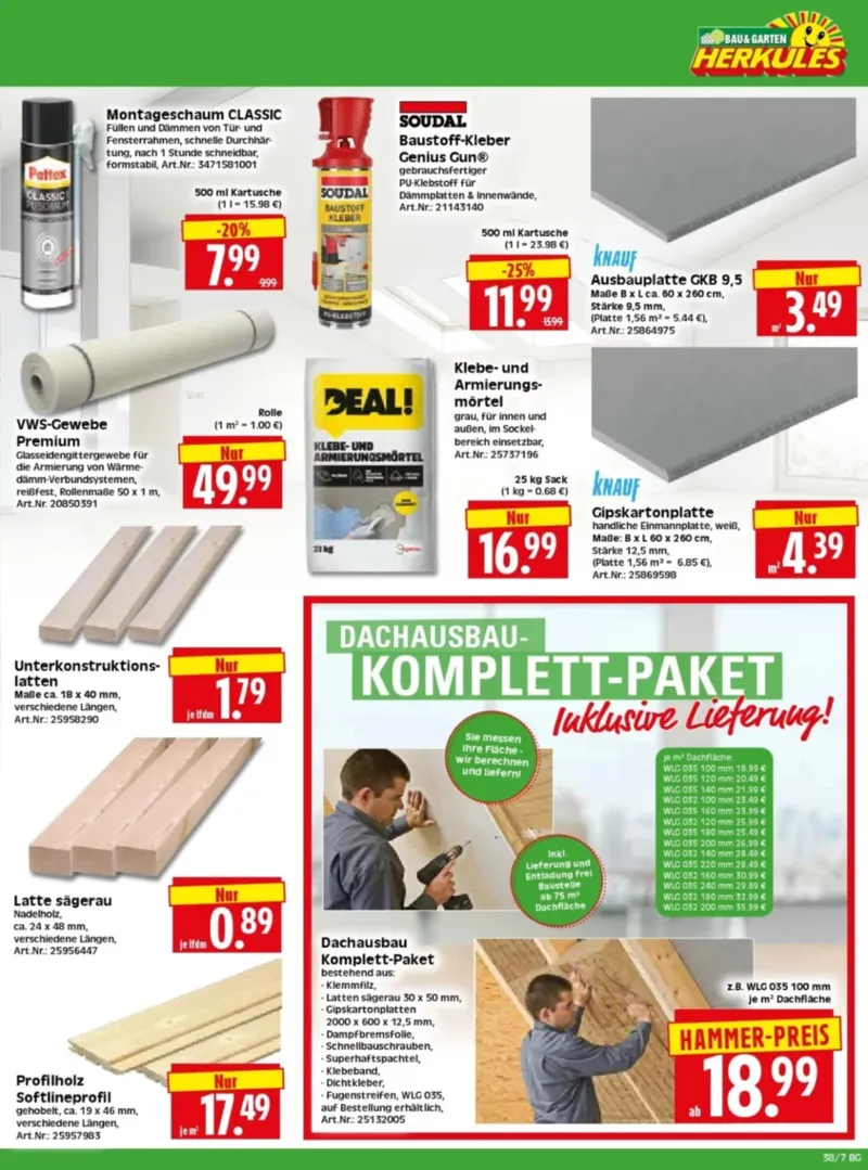Herkules Baumarkt Prospekt vom 14.09.2026, Seite 7